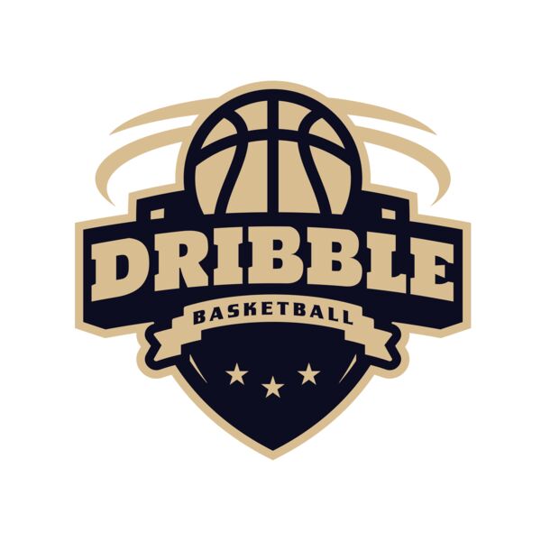 Dribble basketball logo 02 Miniatura