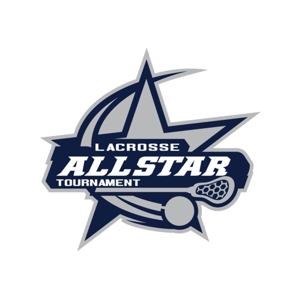 Allstar Tournament Lacrosse Logo Template 02 Miniatura