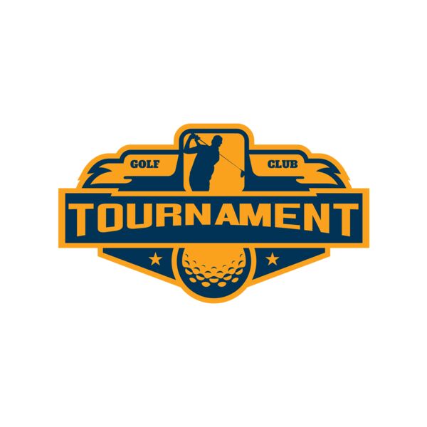 Tournament Golf Club logo template Miniatura