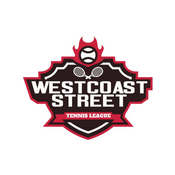 West coast Street Tennis League logo 01 Miniatura