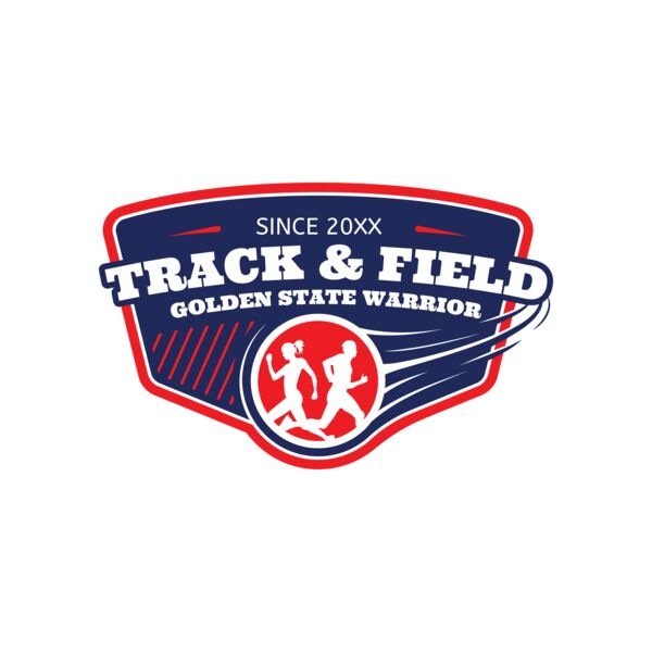 Track & Field Team Logo 01 Miniatura