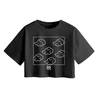 AKATSUKI CROP TOP Miniatura