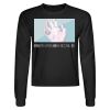 Crop Top Unisex Manga Larga Miniatura