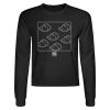 Crop Top Unisex Manga Larga Miniatura